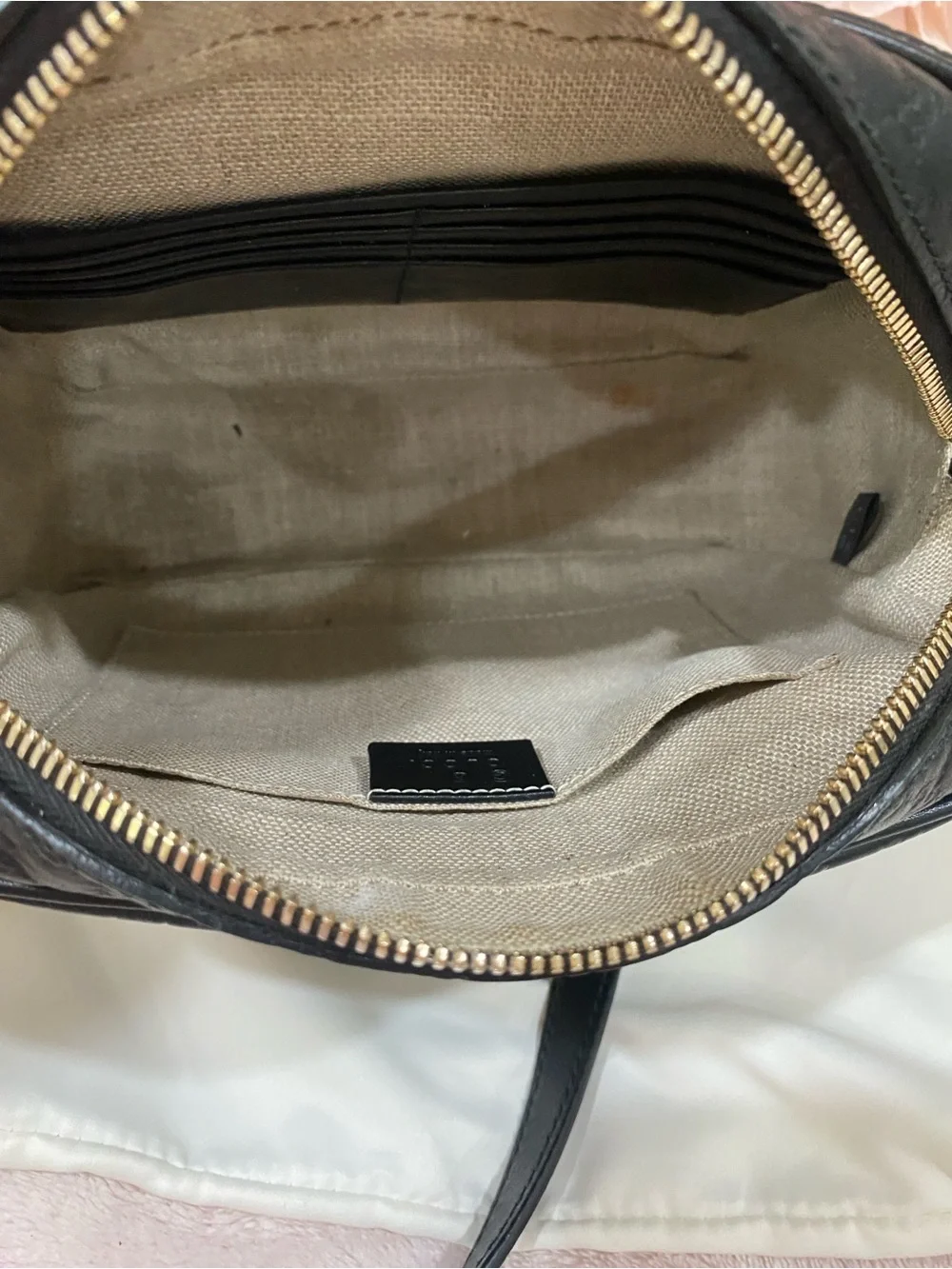 Gucci Microguccissima Mini Bree Messenger Bag